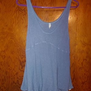 Free People Blue Tank